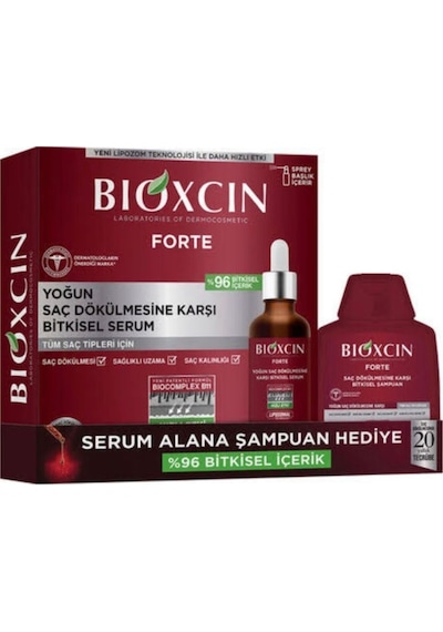 Forte Serum 3x50 Ml + Şampuan Hediye