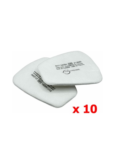5n11 N95 Partikül Toz Ve Sis Filtresi P2 10'lu Paket