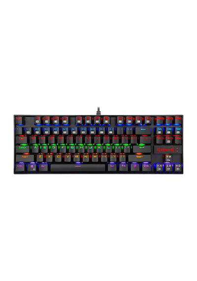 Redragon K552-R Kumara Rainbow Arka Aydınlatmalı Mekanik Oyuncu Klavye