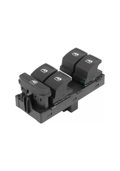 Cam Anahtari Sol Dörtlü Krom Power Window Switch Left Vw Golf V2-passat B8-tiguan - Leon - Altea