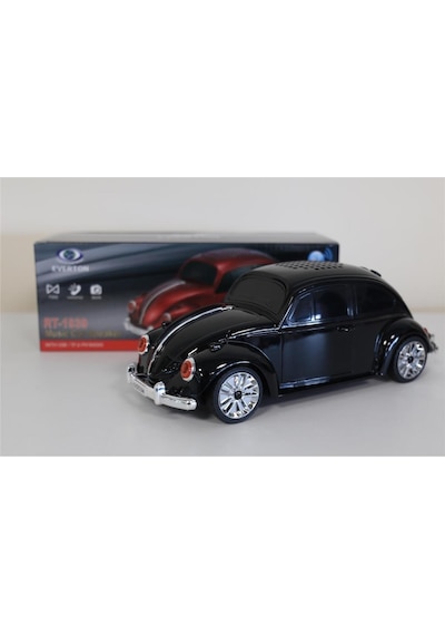 Everton Rt-1939 Antrasit Arabalı Bluetooth Fm-usb-tf-aux Şarjlı Nostaljik Radyo