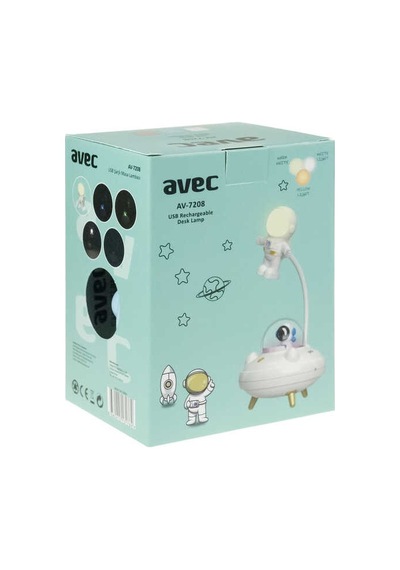 Avec Av-7208 Usb Şarjlı Masa Lambası