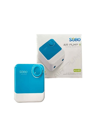 Sobo Akvaryum Hava Motoru Çift Çıkışlı 5 W 2 X 4 Lt/min