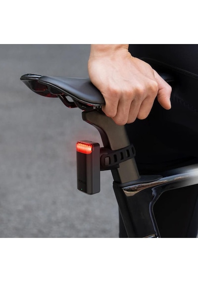 Cycplus L7 Radar Arka Işık Bisiklet Aydınlatması Siyah