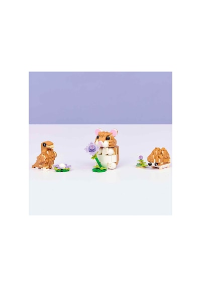 Creator 3ü 1 Arada Sevimli Hamster İle Çiçek 31376