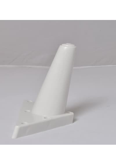 Zeygen Sena Plastik Mobilya Baza Koltuk Kanepe Ayak 6 Adet 14 Cm Beyaz