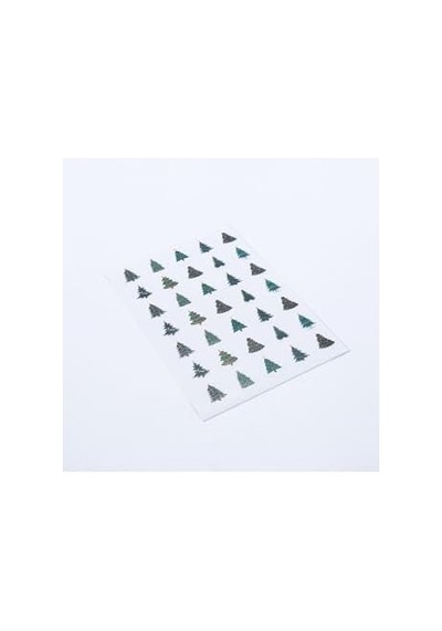 Sticker, Yılbaşı Çam Ağacı, 3 Cm, 700 Adet