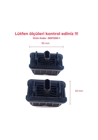 Bmw E81 E90 F01 F34 G05 G07 Mini F54 F60 İçin 2x Kriko Lift Takoz