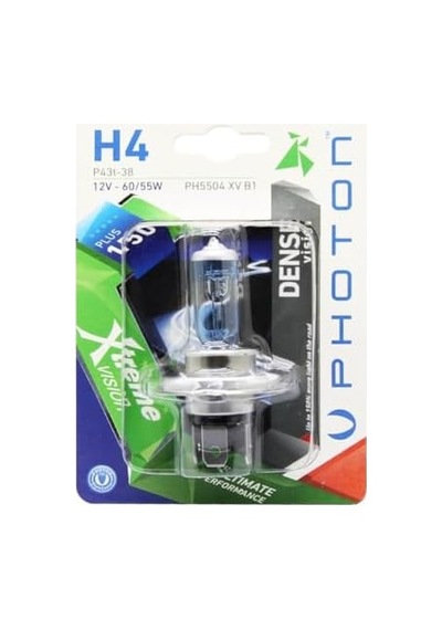 Ampul H4 12v 60/55w Xtreme Vision +%150 Fazla Işık Tekli Blister Pht Ph5504 Xv B1