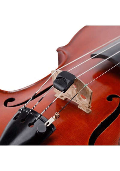 Planet Waves 9493 Keman Susturucusu Siyah Sesi Keser - Kauçuk Yapı - Köprüye Zarar Vermez