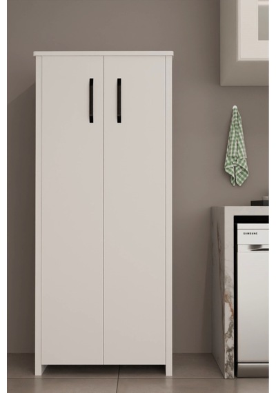 2 Kapaklı 5 Raflı Çok Amaçlı Dolap - Mutfak Dolabı - Banyo Dolabı - Kiler Dolabı Beyaz - 655335352 Beyaz 2 Kapaklı 5 Raflı Çok Amaçlı Dolap - Mutfak Dolabı - Banyo Dolabı - Kiler Dolabı Beyaz - 655335352 Beyaz