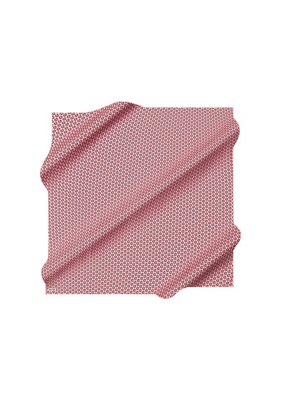 Aker Koyu Pembe 90x90 İpek Krep Saten Eşarp