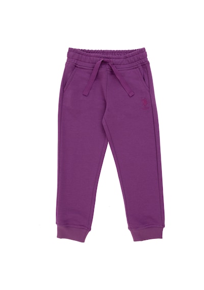 U.s. Polo Assn. Kız Çocuk Menekşe Eşofman Altı 50291627-vr037 Menekşe Pembe