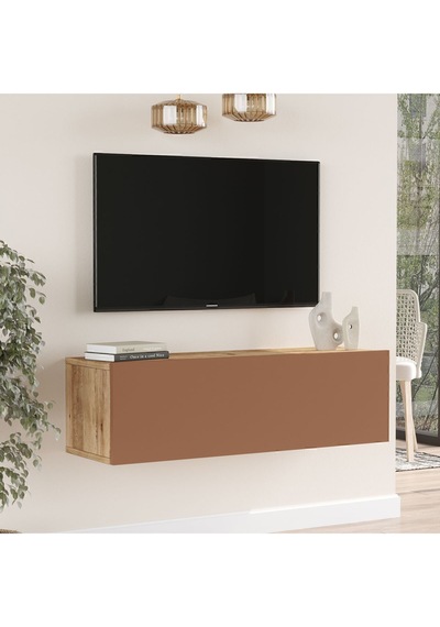 Aven Tv Ünitesi Tv Sehpası Kapaklı 100cm Çam Ave12-a Atlantik Çam