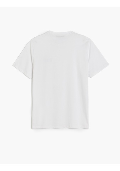 Koton Kısa Kollu Regular Fit Pamuklu Bisiklet Yaka Slogan Baskılı Tişört Beyaz 5sam10267hk Beyaz Koton Kısa Kollu Regular Fit Pamuklu Bisiklet Yaka Slogan Baskılı Tişört Beyaz 5sam10267hk Beyaz