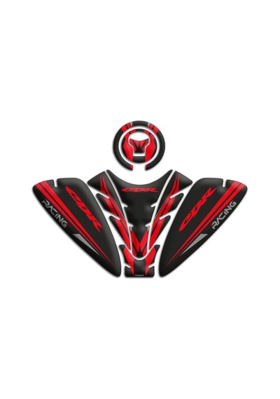 Honda Cbr Cc Uyumlu Tank Pad Set Kırmızı Diğer