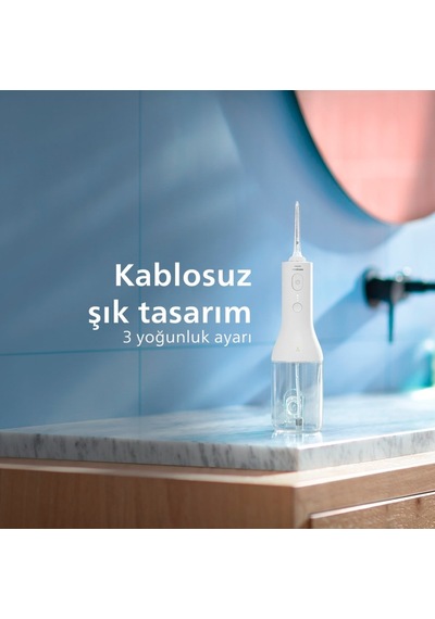 Philips Hx3801/11 Sonicare Şarjlı Diş Arası Temizleyicisi + Listerine Cool Mint
