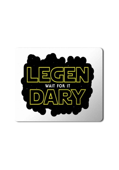 Beyaz How I Met Your Mother Legen Dary Mouse Pad Mousepad