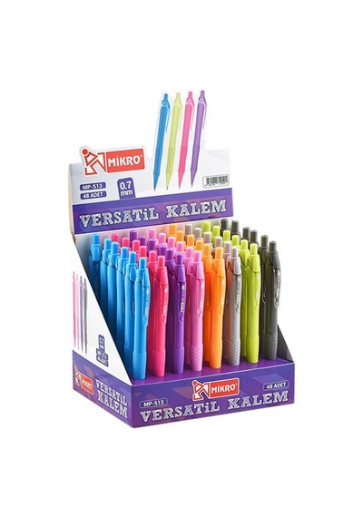 Mikro Versatil Kalem Standlı 0.9 Mm 513-48 Çok Renkli