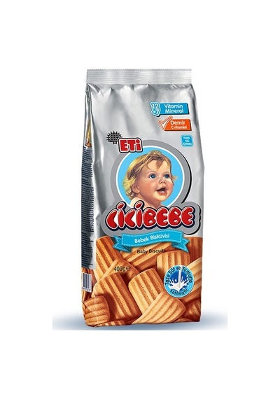 Eti Cicibebe 6+ Ay Bebek Bisküvisi 400 G