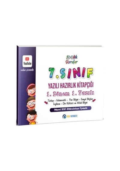 7. Sınıf Yazılı Hazırlık Kitapçığı 1. Dönem 1. Yazılı / Kolektif