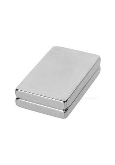 40 X 25 X 5 Mm Köşeli Neodyum Mıknatıs - 2 Adet