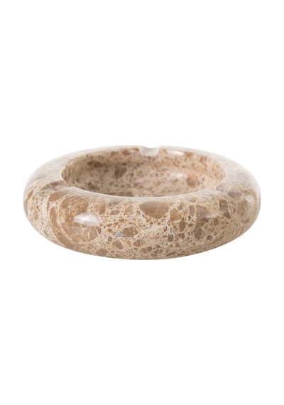 Round Mermer Küllük Amber