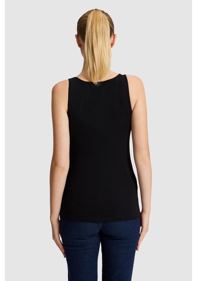 U.S. Polo Assn. U.s. Polo Assn. Kadın Siyah Tişört Basic 50321790-vr046