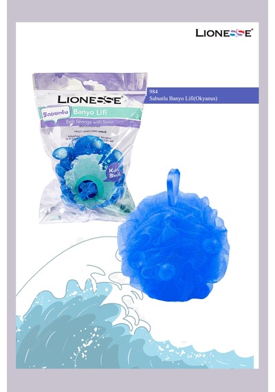 Sabunlu Banyo Lifi 984 - Okyanus Kokulu , Bpa Free , Yumuşak Doku , Seyahat Boy