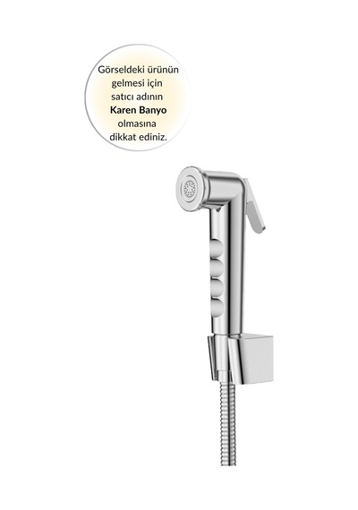 Karen Banyo Showers Shattaf Taharet Seti, Krom Abs, Cisa 43406 beyaz