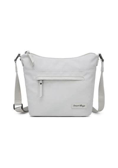 Smart Bags Twill Dimi Kumaş Postacı Kadın Çantası 3327 GRİ