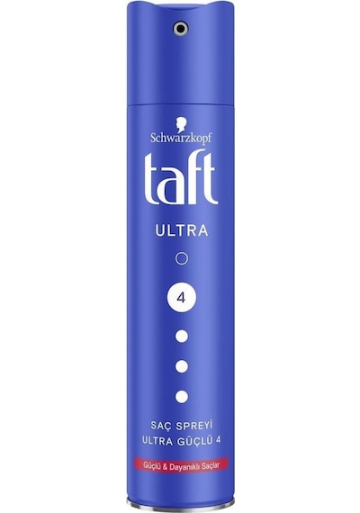 Taft Ultra Güçlü 4 Saç Spreyi 250 ML