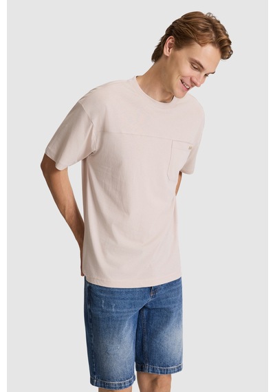U.S. Polo Assn. U.s. Polo Assn. Erkek Taş Tişört 50326970-vr049 Taş Rengi