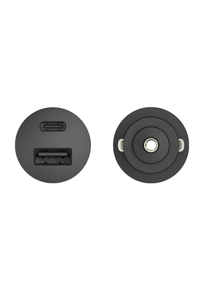 Tr Turbopower Share Araç Şarj Cihazı Solo- 45w Çift Bağlantı Noktalı Usb-a, Moto G Power İçin Usb-c Çıkışı,