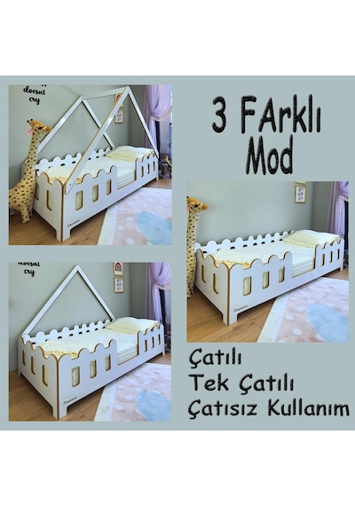 Markaawm Markaawm Montessori Karyola Çocuk Ve Bebek Mdf Yatak Lizbon Akçaağaç Markaawm Markaawm Montessori Karyola Çocuk Ve Bebek Mdf Yatak Lizbon Akçaağaç