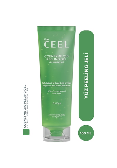 The Ceel Arındırıcı ve Aydınlatıcı Yüz Peelingi Aloe Vera Özlü Coenzyme Q10 100 ML