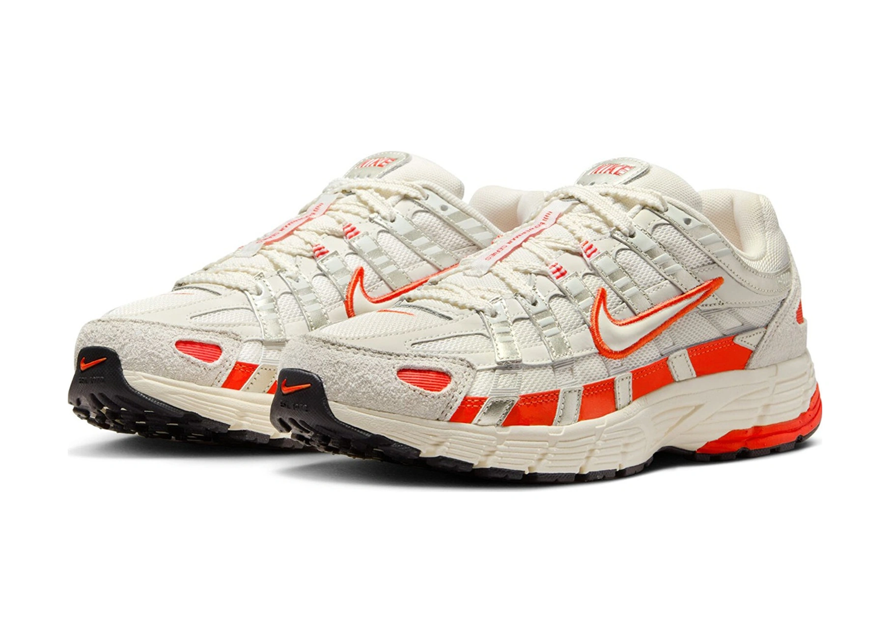 Nike P-6000 Kadın Sneaker Ayakkabı-sportxoutlet Beyaz - Turuncu
