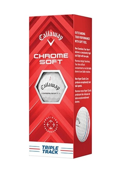 Callaway Bl Cg Chrome Soft 24 Trpltrk Golf Topu - 3lü Karışık