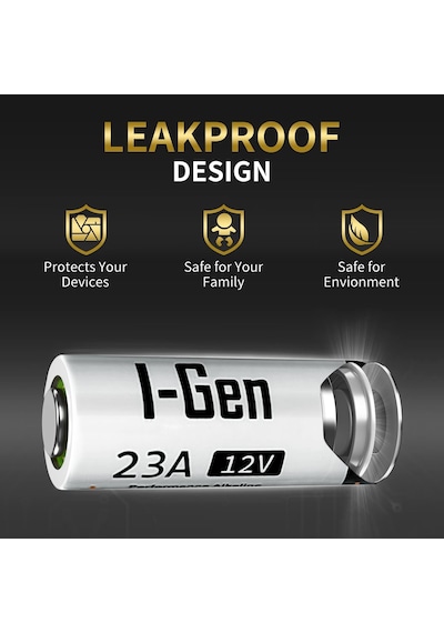 I-Gen 23A Pil 5'li Paket 12V MN21 (A23 / 23A / V23GA / LRV08 / 8LR932)