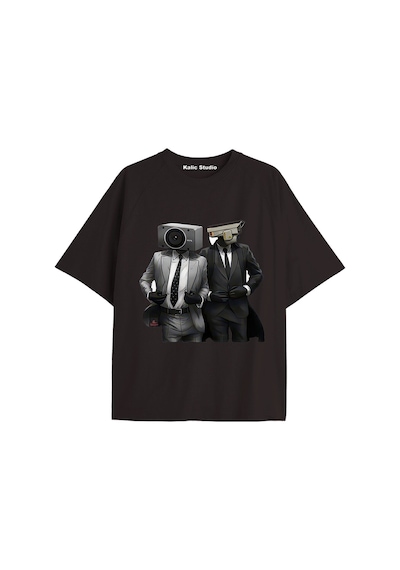 Kalic Studio Unisex Erkek Kadın Blond Frank Ocean Siyah T-shırt Franksiyah16
