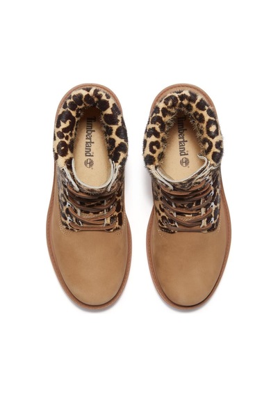 Timberland Premium 6 İnch Lace Up Kadın Bot-33851 Kahverengi