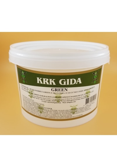 Krk Gıda Gıda Boyası Yeşil 1 KG