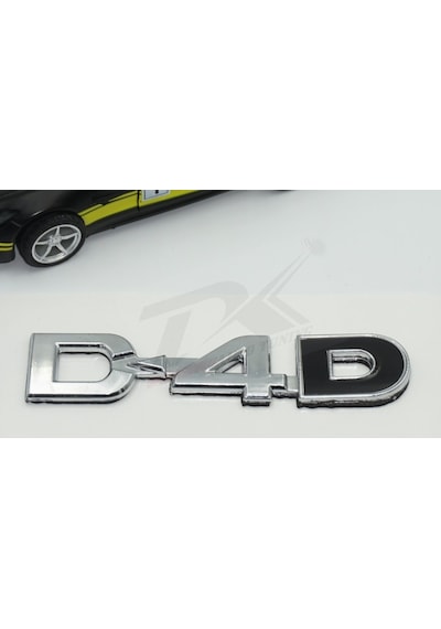 Toyota Uyumlu D4D Rav4 Toyota Uyumlu Camry Hilux Verso Bagaj Krom Abs Yazı Logo