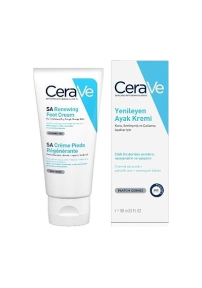 Cerave SA Yenileyen Ayak Kremi 88 ML
