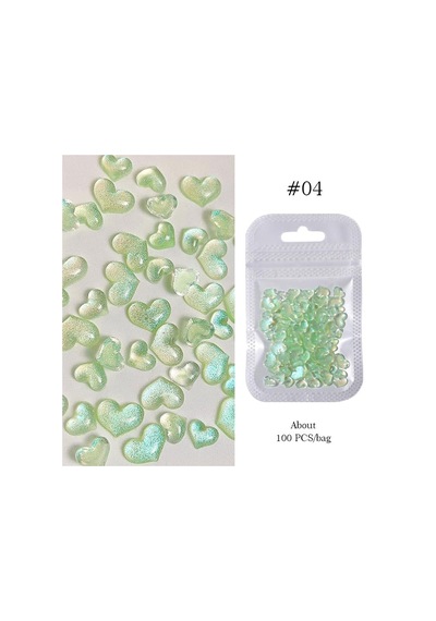 Tırnak Süsleme Nail Art Charm Kalp 56263-4