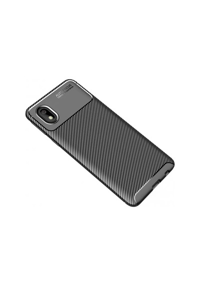 Newface Samsung Galaxy A01 Core Kılıf Auto Focus Karbon Kapak - Siyah