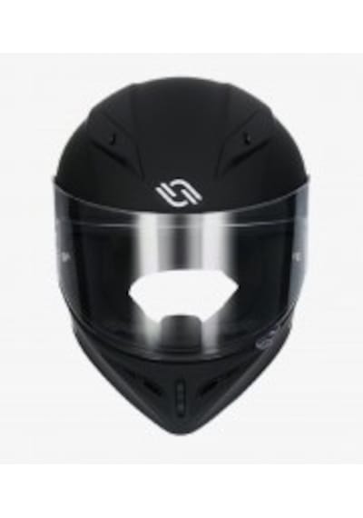 Shiro Fullface SH-870 Fıgther Monoclour Solidmat Motosiklet  Kaskı Mat Black