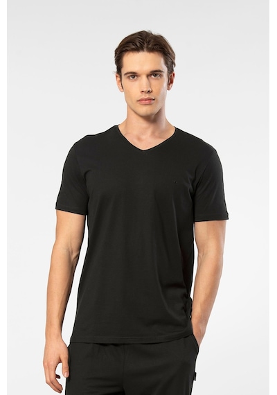 Cacharel Erkek V Yaka T-shirt 2170/siyah