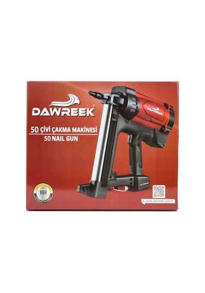 Dawreek BT0249 Çivi Tabancası Gazlı MW50 Gazlı + Batarya