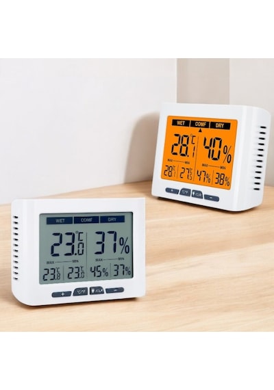 Loyka Dth-150 Geniş Ekranlı Sıcaklık Nem Ölçer